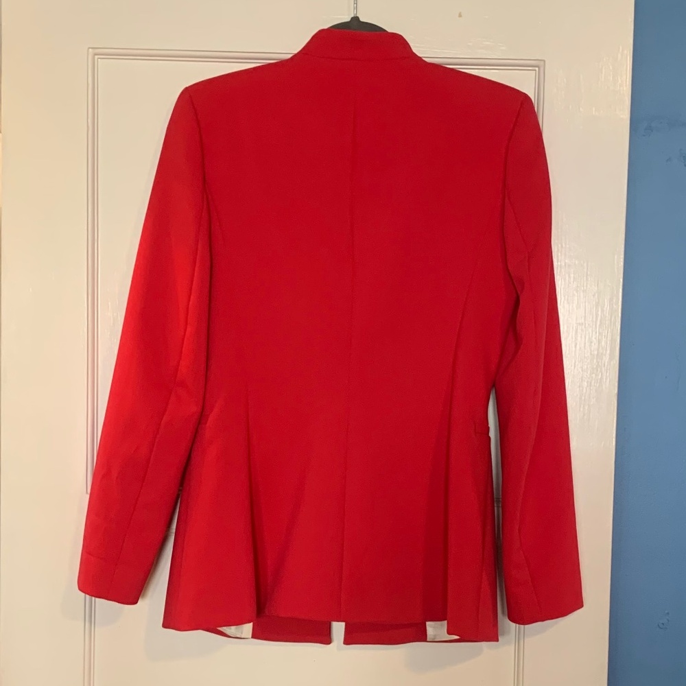 Zara Raspberry Red Blazer - Picture 3 of 12